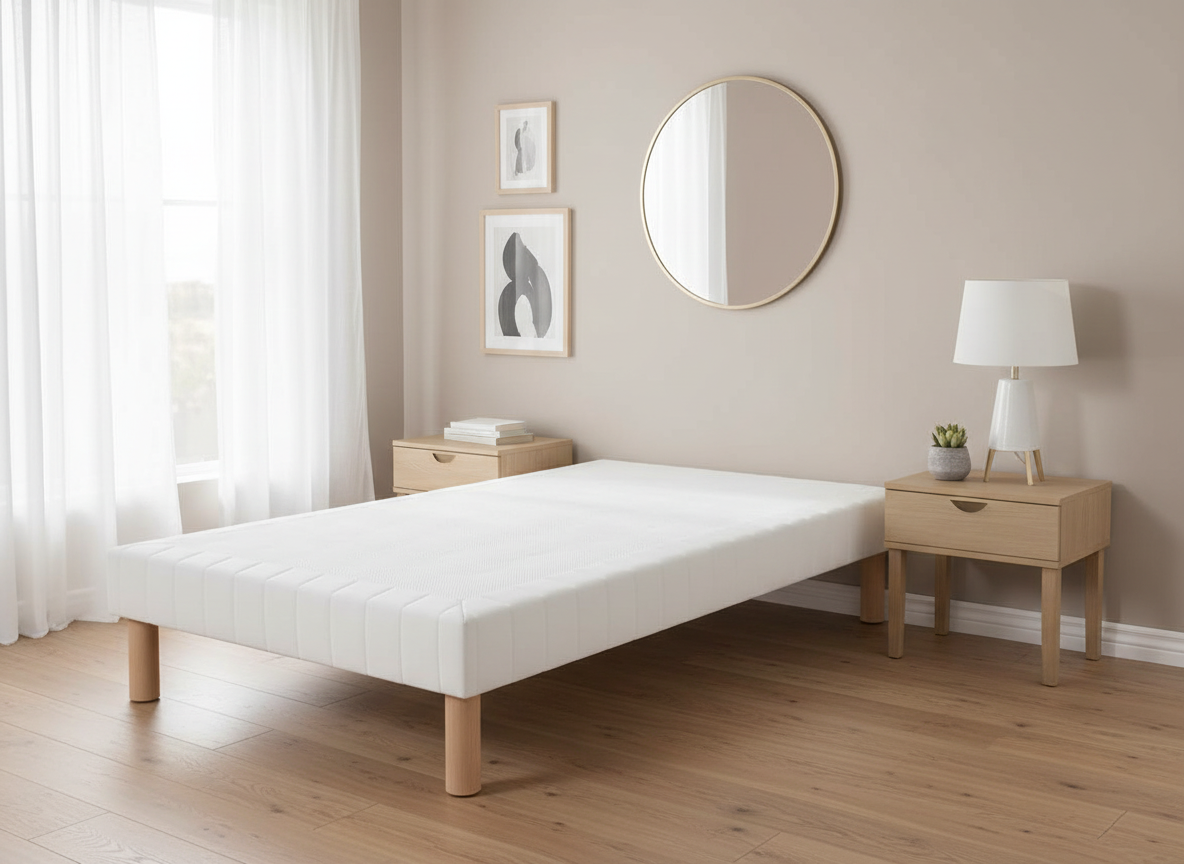 SOMMIER TAPISSIER 120x190 cm + PIEDS OFFERTS