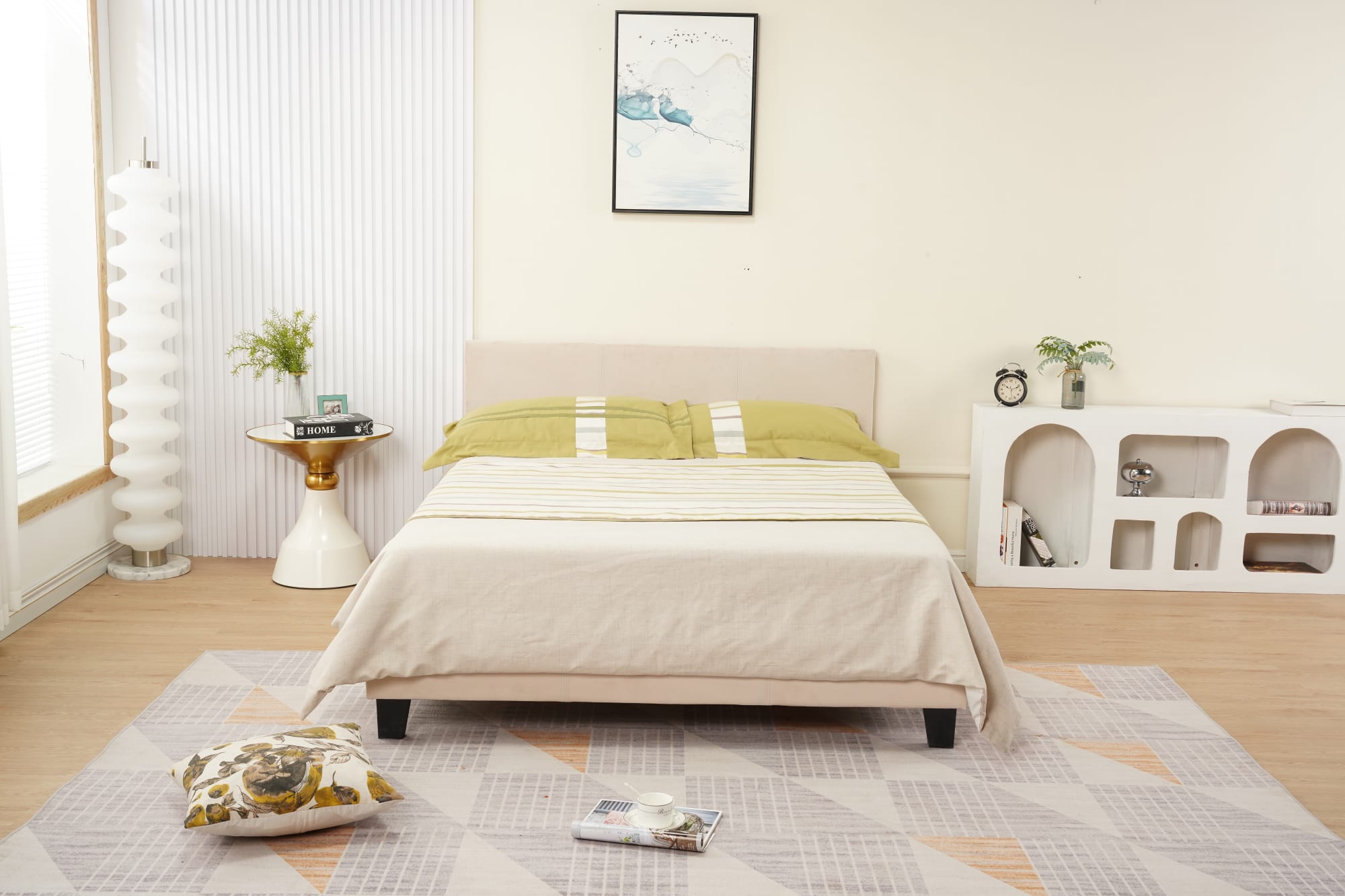 LIT MELBOURNE VELOURS BEIGE 140X190