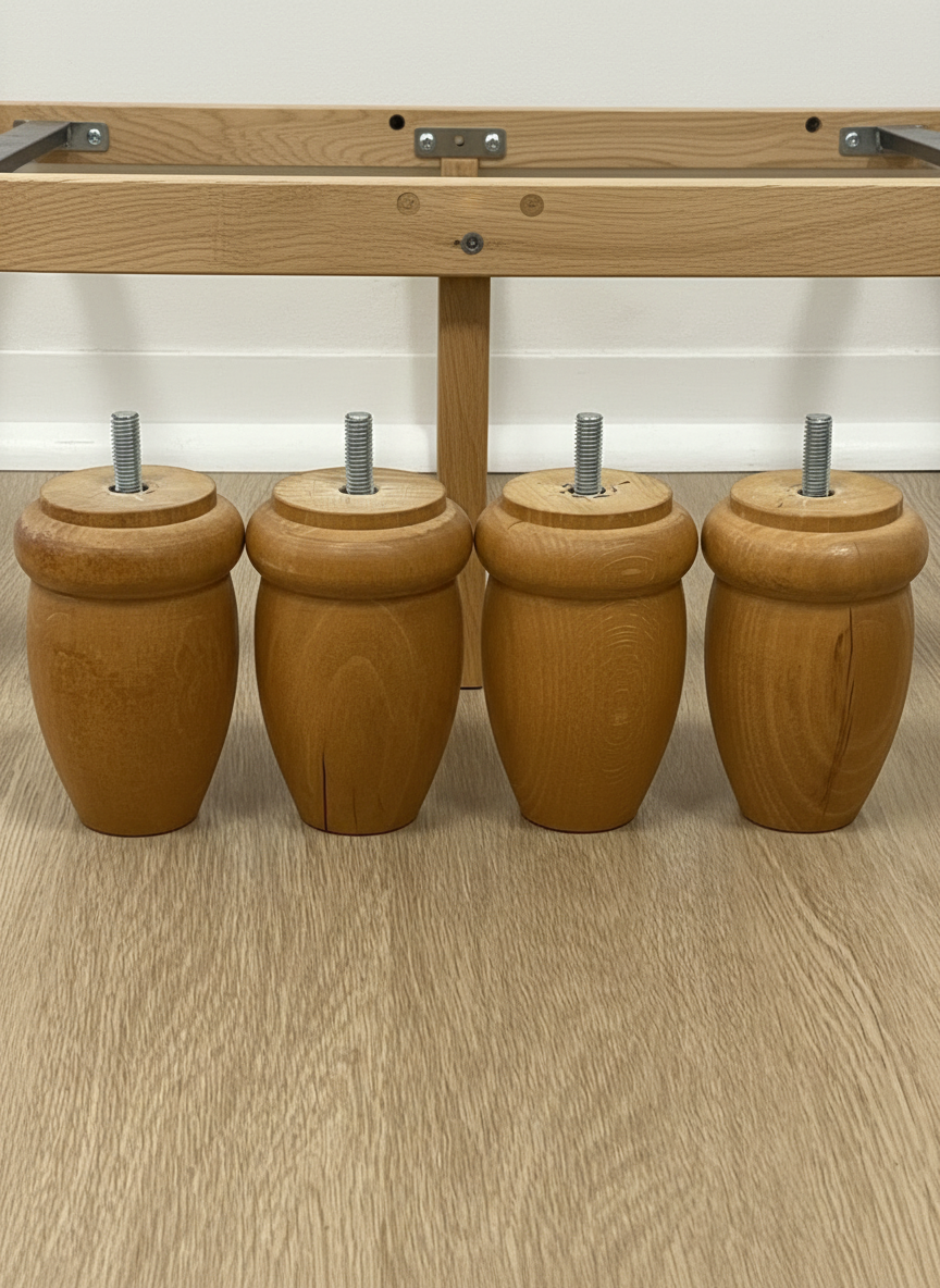 PETIT PIED DE SOMMIER 9CM 4,5cm ⌀