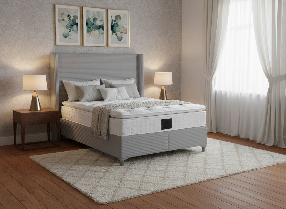 lit coffre Venus gris-ERM