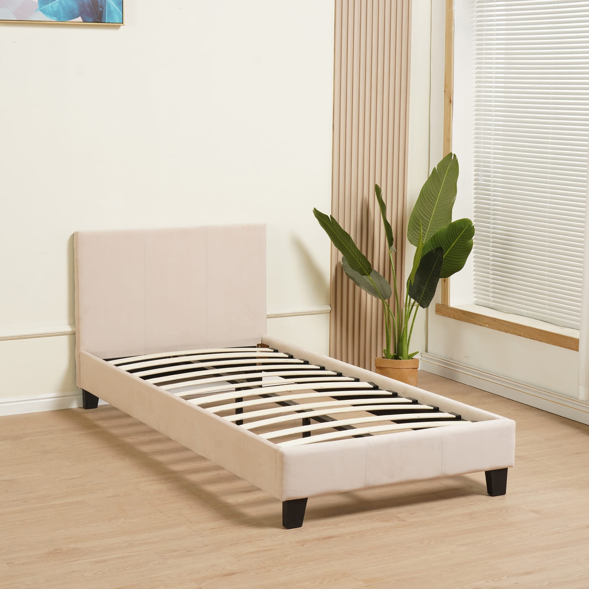 LIT MELBOURNE VELOURS BEIGE 90X190CM