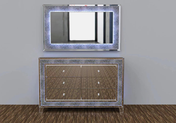 Miroir Rectangle LED integré