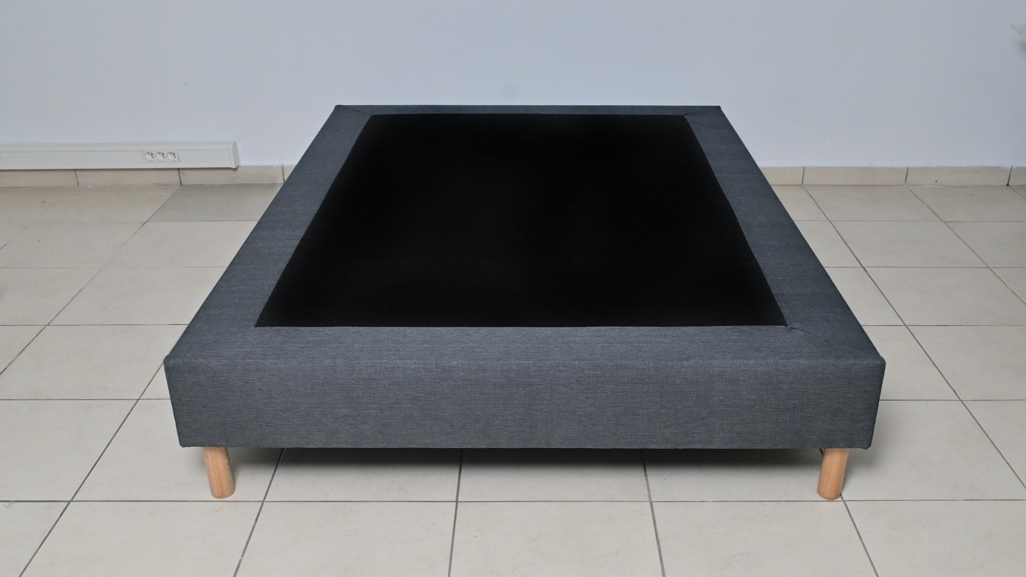 SOMMIER TISSUS 160x200x15cm