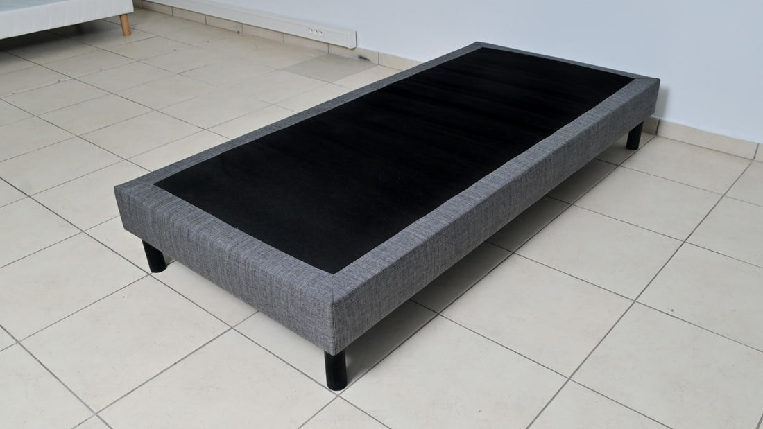 SOMMIER TISSUS 90x190x15cm