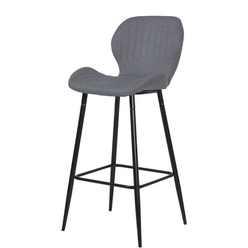 Lot de Tabourets de bar PRADO en tissu