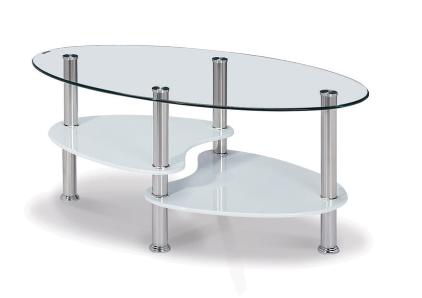 TABLE BASSE GAME TRANSPARENT 100x50x45 cm