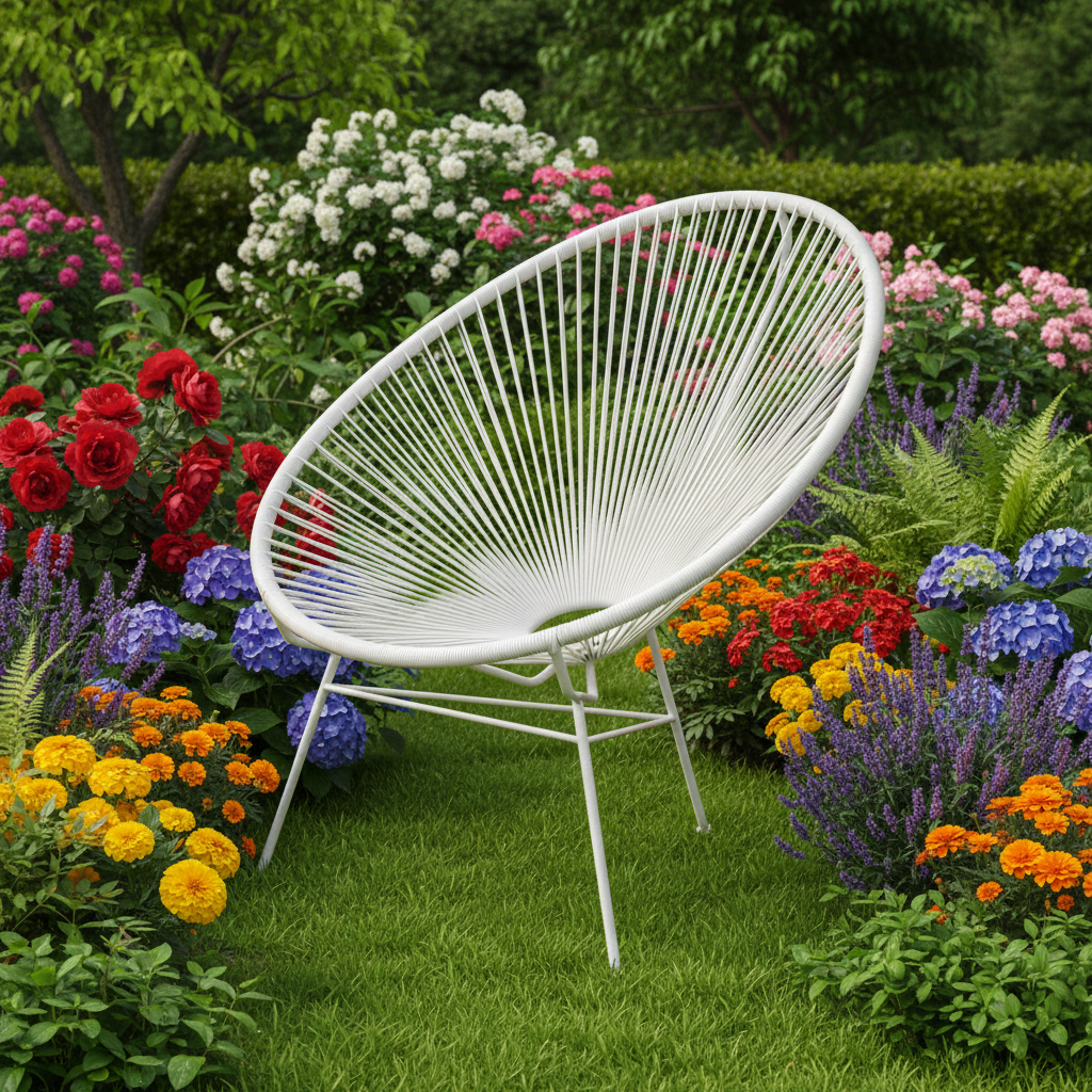 FAUTEUIL ACAPULCO BLANC