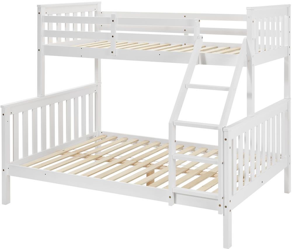 LIT SUPERPOSÉ BOB BLANC 90X190cm + 140X190cm