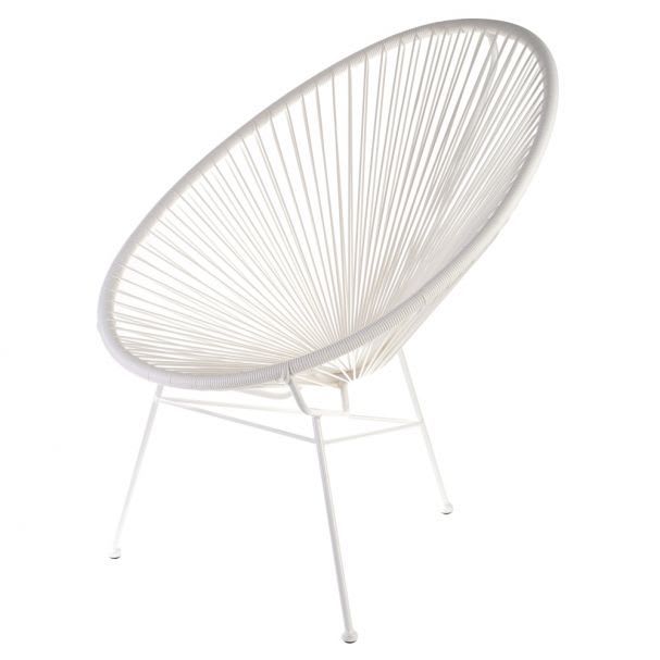 FAUTEUIL ACAPULCO BLANC