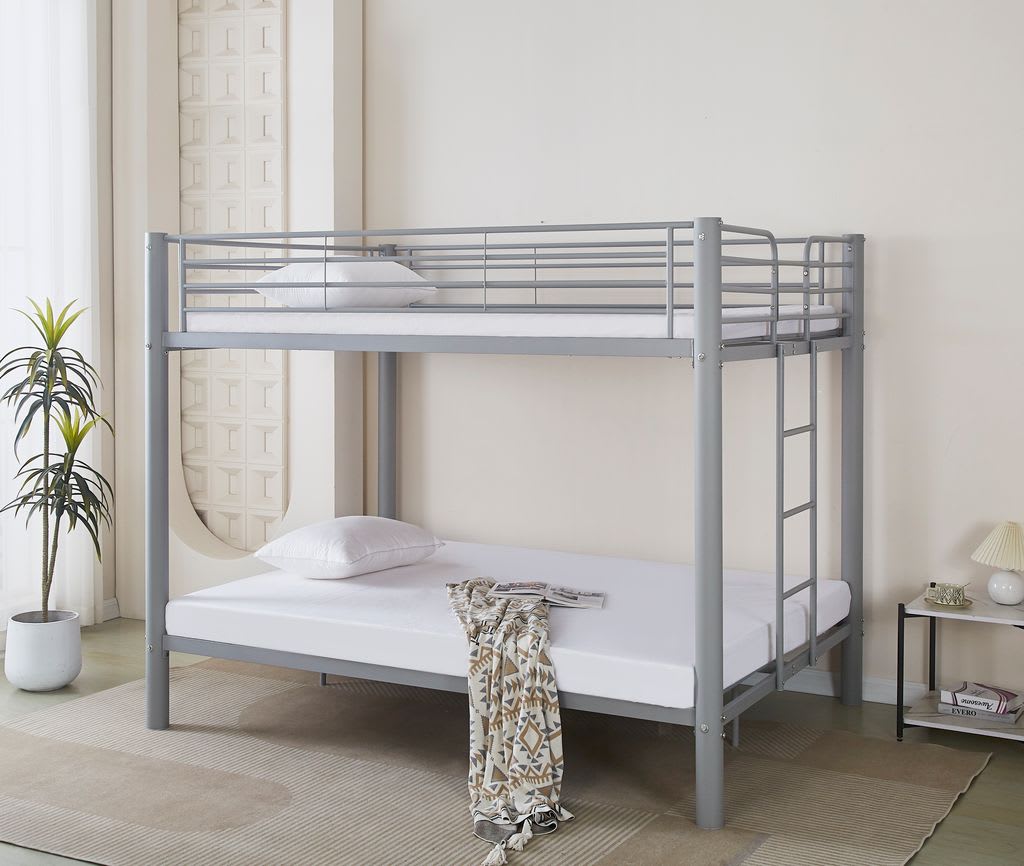 Pack Lit superposé 4 + matelas compris places 2+2 COLOSSE 140x190 cm sommier inclus